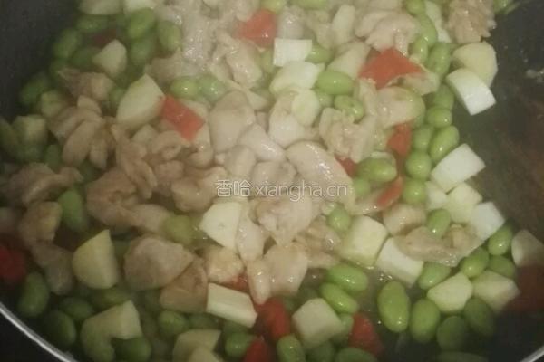 什锦炒鸡腿肉的做法图解7