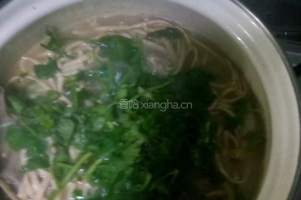 老鸭云丝汤