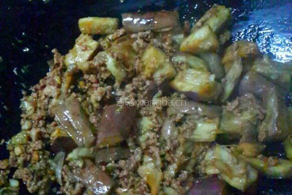 肉末烩蒸茄的做法图解5