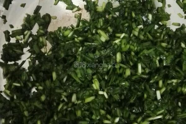 韭菜牛肉馅饼的做法图解1