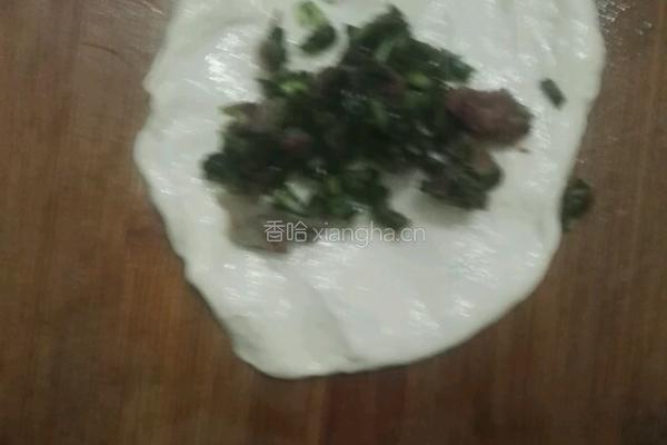 韭菜牛肉馅饼的做法图解5