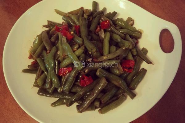 扁豆炒海米的做法图解10