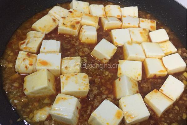 郫县豆瓣酱麻婆豆腐的做法图解6