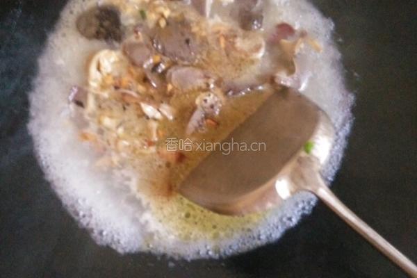 鸡杂炒面的做法图解7
