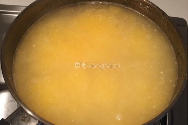 包谷红薯稀饭的做法图解3