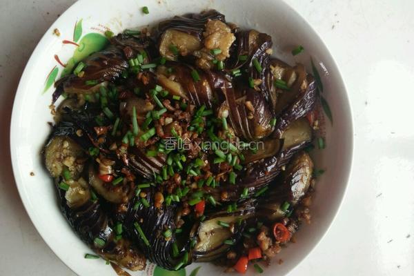 肉沫茄子的做法图解4