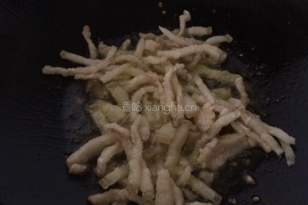 肉丝炒黑木耳(剁椒篇)的做法图解3
