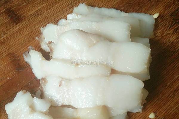 莴笋炒回锅肉的做法图解3