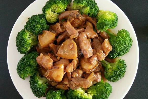 鲍鱼炒梅肉的做法图解8