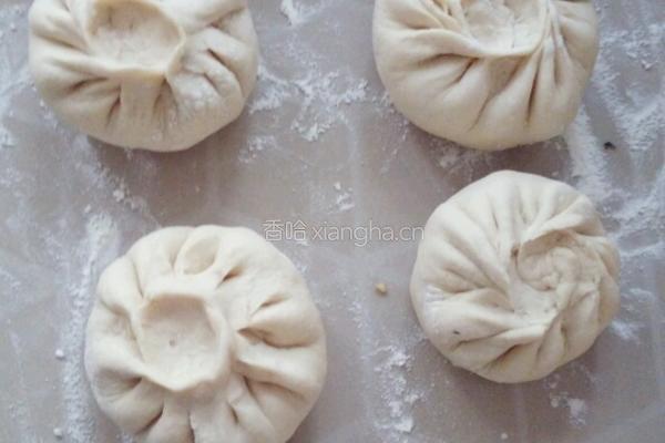 马齿苋(又称长寿菜)包子的做法图解6
