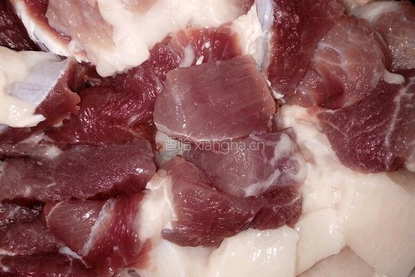粑粑肉的做法图解1