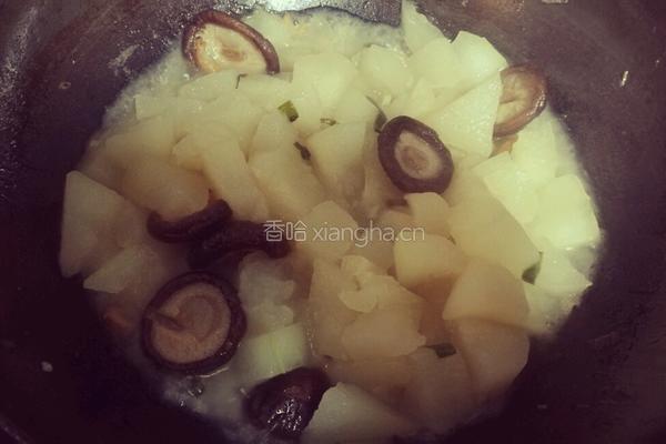 冬瓜海米香菇的做法图解5