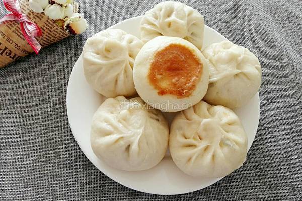 鹅蛋煎包的做法图解19