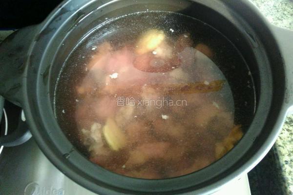 萝卜煲牛腩的做法图解7