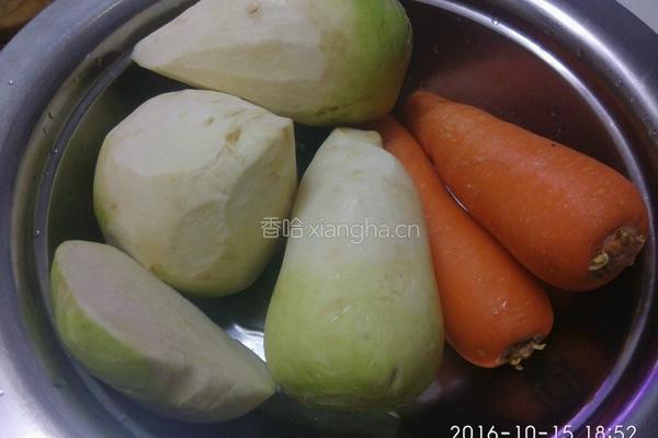 芥末菜的做法图解1