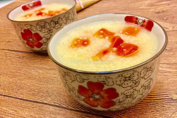 胡萝卜小米粥