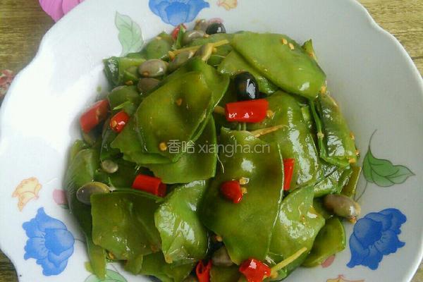 烩扁豆的做法图解10