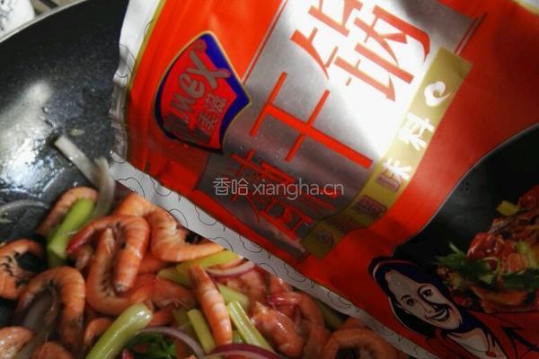 香辣干锅虾的做法图解8