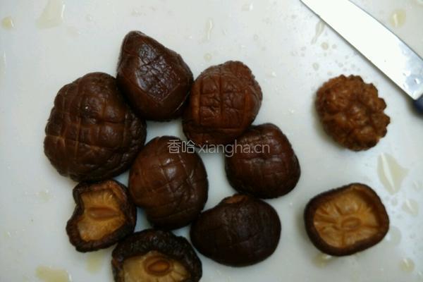 肉末酿香菇的做法图解4