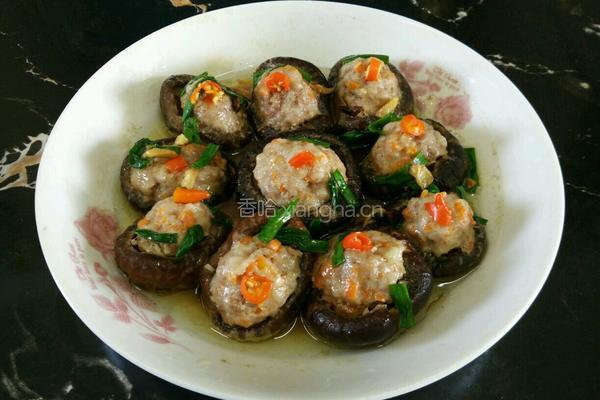 肉末酿香菇的做法图解16