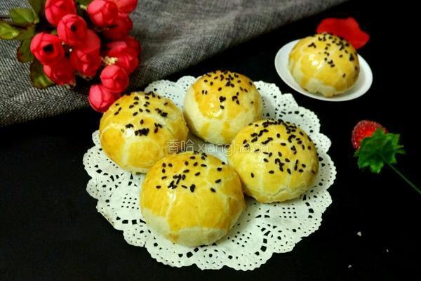 蛋黄酥的做法图解21