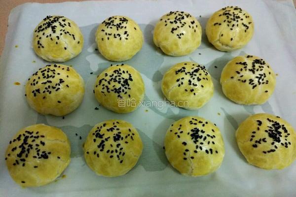 蛋黄酥的做法图解20