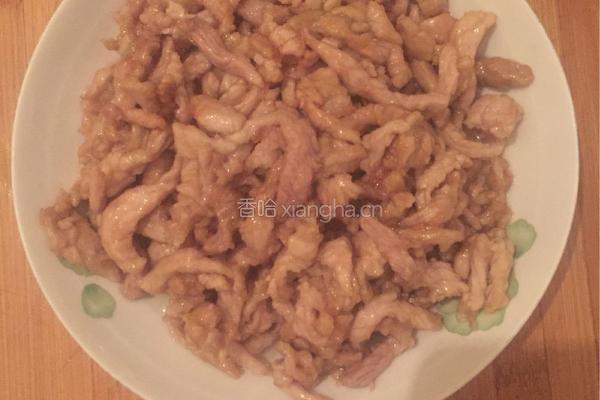 白菜梆子炒肉丝的做法图解6