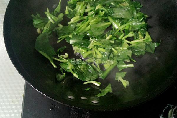 青菜蛋汤的做法图解4