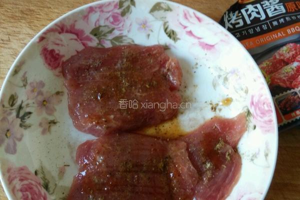 黑胡椒猪排的做法图解3