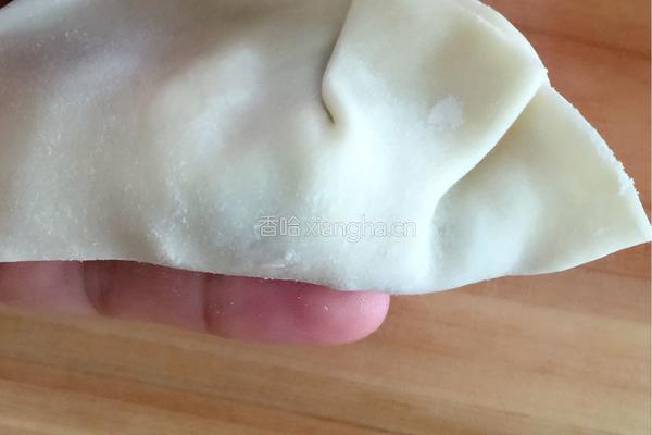 韭菜黄香菇猪肉饺子(附带详细包饺子步骤)的做法图解12
