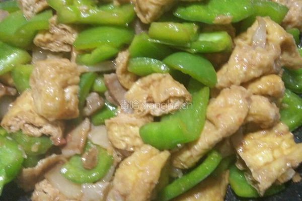 腊肉炒油豆腐的做法图解8
