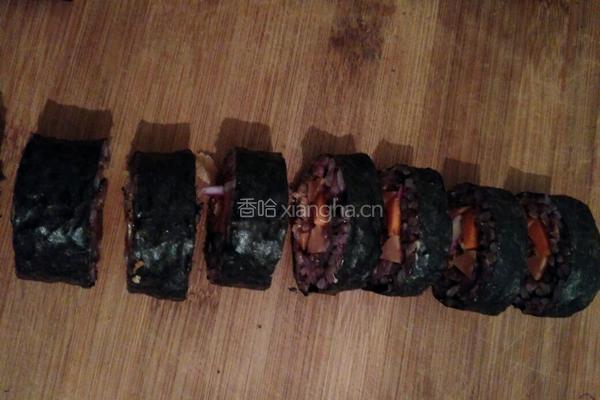 家庭版寿司的做法图解7