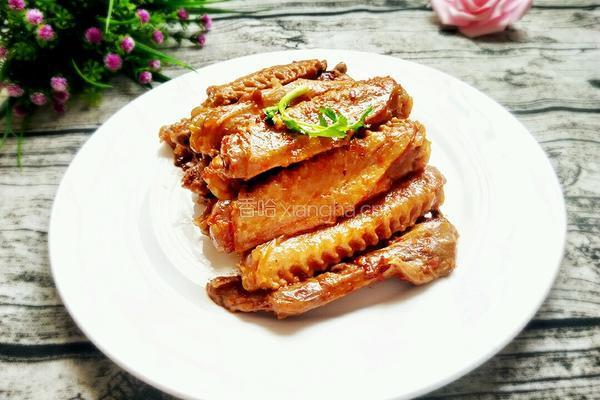红烧鸭翅的做法图解9