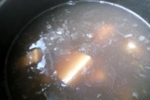 红豆红枣红薯小米粥的做法图解5