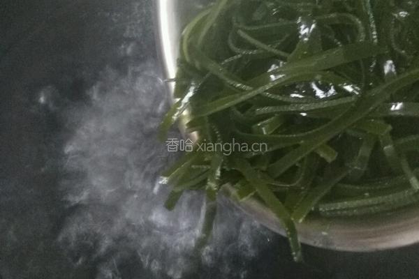 海带拌豆芽的做法图解5