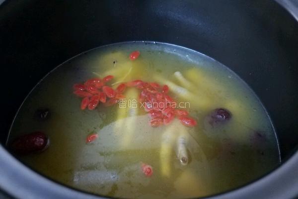 虫草花红枣鸡爪汤的做法图解8