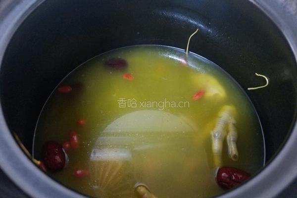 虫草花红枣鸡爪汤的做法图解9