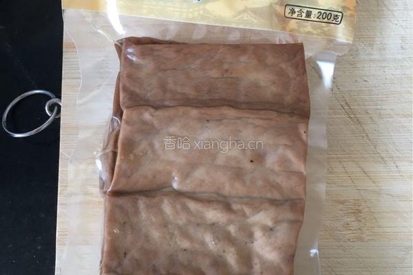 凉拌香干子的做法图解4