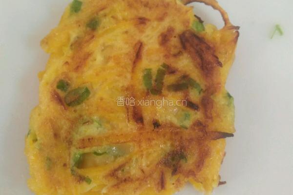鸡蛋南瓜饼的做法图解6