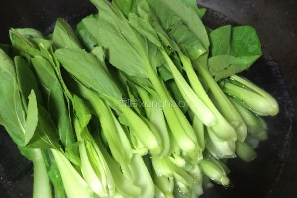 白玉青菜的做法图解2