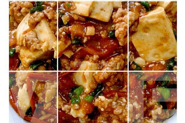 蕃茄肉沫豆腐的做法图解4