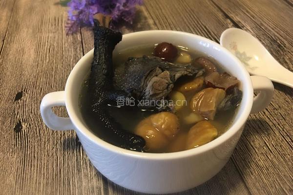 板栗乌鸡汤的做法图解8