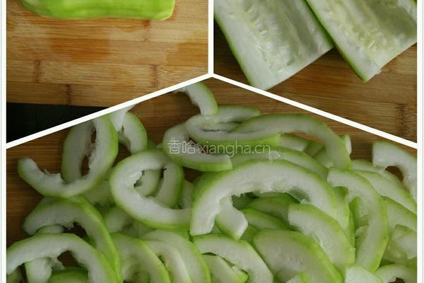 瓠瓜木耳炒肉片的做法图解5