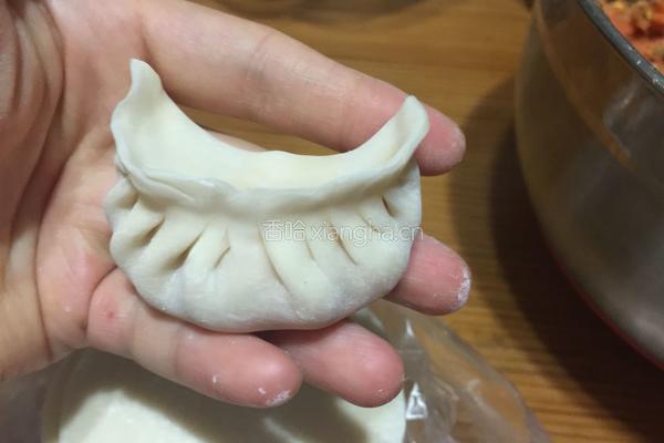 香菇肉馅水饺的做法图解12