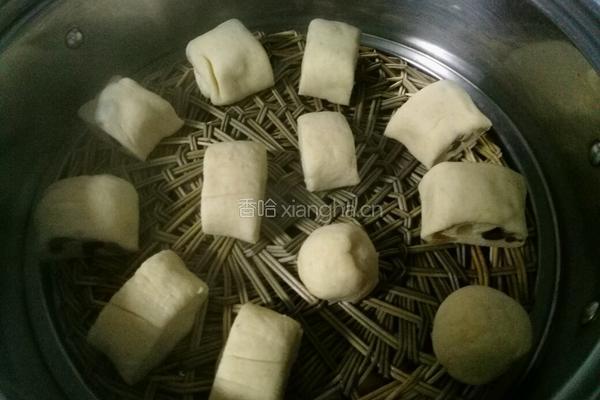 刀切蜜香豆馒头的做法图解9