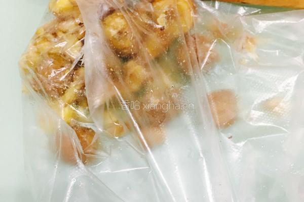 板栗糯米蒸肉丸的做法图解6