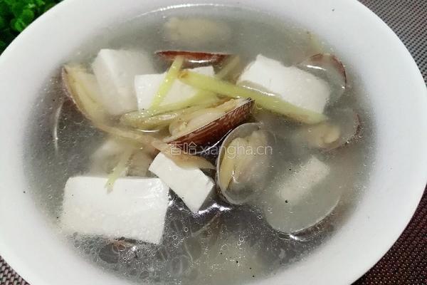 花蛤豆腐汤的做法图解9