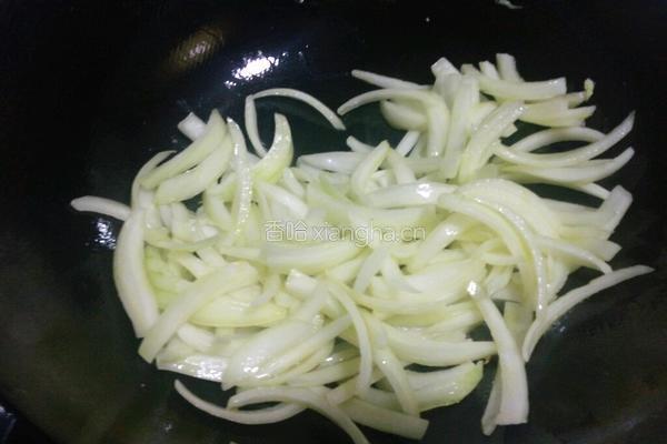 洋葱炒鸡蛋的做法图解3