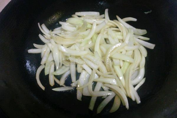 洋葱炒鸡蛋的做法图解4
