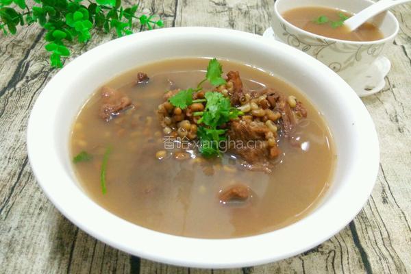 猪筒骨煲赤小豆的做法图解8